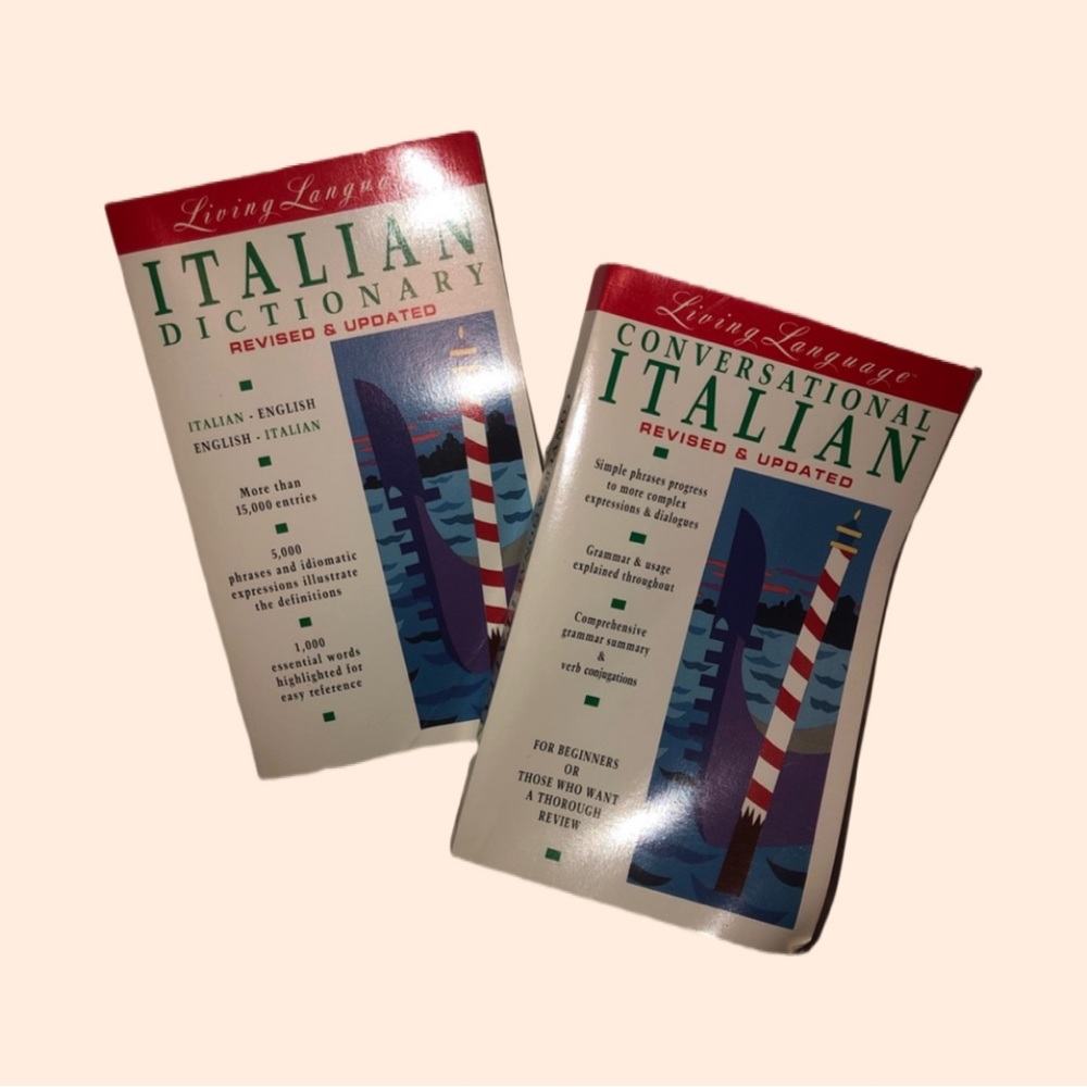 Living Language Italian Dictionary and Conversational Italian